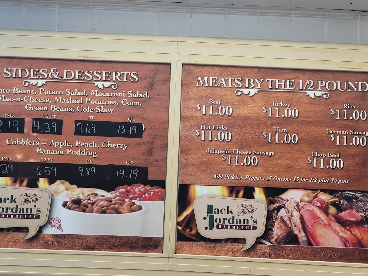 Jack Jordan's Bar-B-Que Menu - Image 4